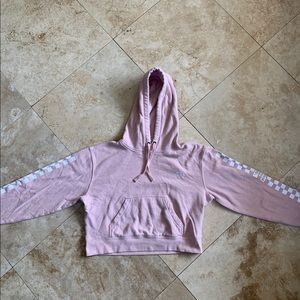 Cropped vans hoodie